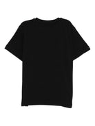 T-shirt per bambina Elisabetta Franchi La Mia Bambina nero con logo<BR/> - Rubino Kids
