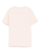 T-shirt per bambina Elisabetta Franchi La Mia Bambina rosa con logo - Rubino Kids