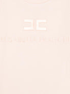 T-shirt per bambina Elisabetta Franchi La Mia Bambina rosa con logo - Rubino Kids