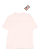T-shirt per bambina ETRO KIDS rosa con motivo Pegaso - Rubino Kids