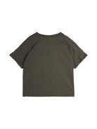 T-shirt per bambina Mini Rodini nero con applicazione a cuore - Rubino Kids