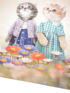 T-shirt per bambina Molo Raeesa rosa con stampa grafica all - over - Rubino Kids