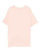 T-shirt per bambina Molo rosa con stampa smiley - Rubino Kids
