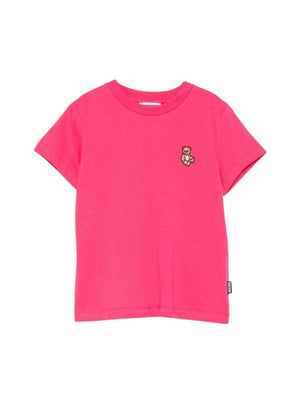 T-shirt per bambina Moschino Kids con motivo Teddy Bear ricamato