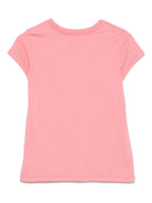 T-shirt per bambina POLO RALPH LAUREN KIDS rosa con motivo Bear - Rubino Kids
