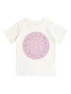 T-shirt per bambina Stella McCartney Kids bianco a maniche corte - Rubino Kids
