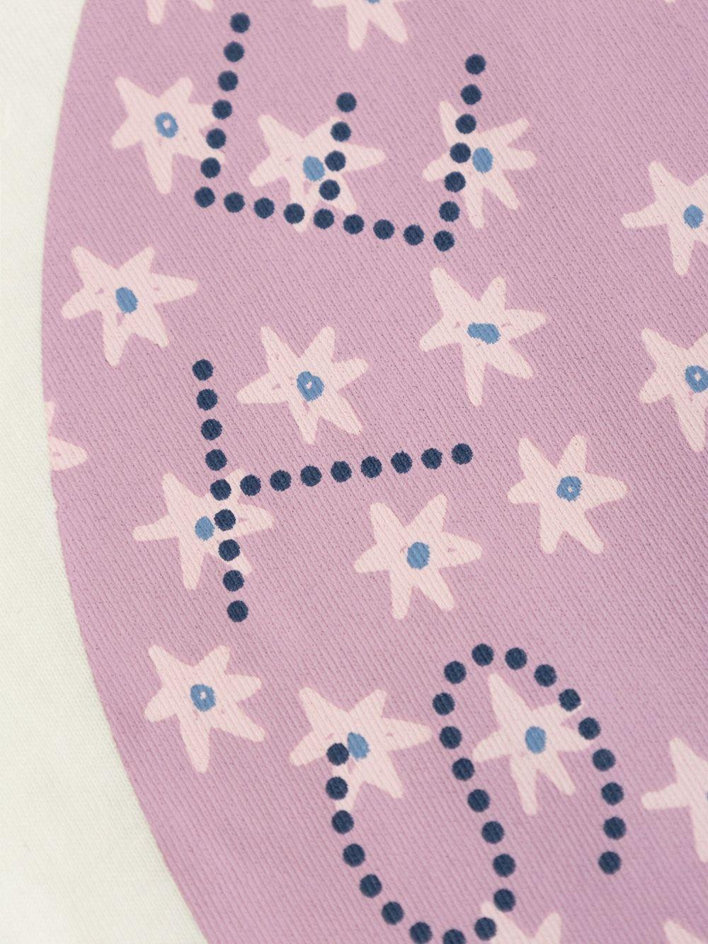 T-shirt per bambina Stella McCartney Kids bianco a maniche corte - Rubino Kids