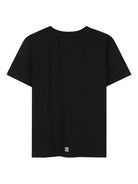T-shirt per bambini Givenchy Kids nero con caratteristicmo motivo 4G - Rubino Kids
