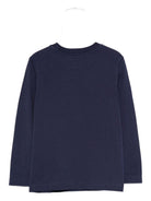 T-shirt per bambini Moschino Kids blu con stampa Teddy Bear - Rubino Kids