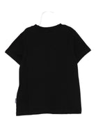 T-shirt per bambini Moschino Kids nera con motivo Teddy Bear - Rubino Kids