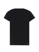 T-shirt per bambini Moschino Kids nera con stampa Teddy Bear - Rubino Kids