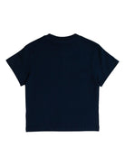 T-shirt per bambino Amiri Kids blu con stampa tigrata - Rubino Kids