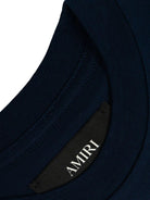 T-shirt per bambino Amiri Kids blu con stampa tigrata - Rubino Kids