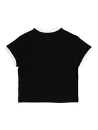 T-shirt per bambino Amiri Kids nera con stampa logo - Rubino Kids