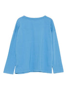 T-shirt per bambino Bobo Choses azzurra con stampa sedia - Rubino Kids