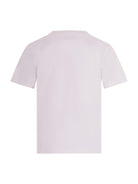 T-shirt per bambino Bonpoint bianca con stampa cagnolino - Rubino Kids