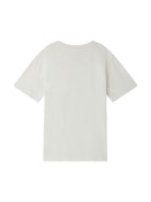 T-shirt per bambino Bonpoint Thibald bianco con stampa sul davanti - Rubino Kids