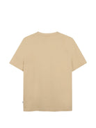 T-shirt per bambino Boss Kids beige con stampa grafica - Rubino Kids