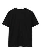 T-shirt per bambino Boss Kids nero con stampa grafica all - over - Rubino Kids