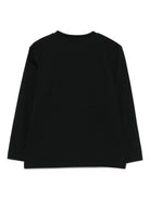 T-shirt per bambino C.P. Company Kids nera con logo - Rubino Kids