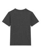 T-shirt per bambino Dolce & Gabbana Kids grigio con applicazione logo - Rubino Kids