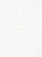 T-shirt per bambino Emporio Armani Kids bianca con logo in rilievo - Rubino Kids