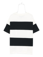 T-shirt per bambino Emporio Armani Kids multicolore con logo sul davanti - Rubino Kids