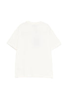 T-shirt per bambino Etro Kids bianca con logo ricamato - Rubino Kids