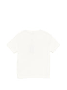 T-shirt per bambino Etro Kids bianco con dettaglio sul davanti - Rubino Kids