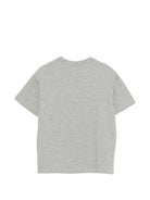 T-shirt per bambino Etro Kids grigio con dettaglio logo sul davanti - Rubino Kids