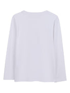 T-shirt per bambino Givenchy Kids bianca con stampa a rombi - Rubino Kids