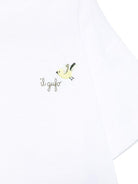 T-shirt per bambino Il Gufo bianco con ricamo con logo - Rubino Kids