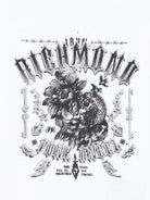 T-shirt per bambino John Richmond Junior bianco con stampa grafica - Rubino Kids