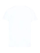 T-shirt per bambino John Richmond Junior bianco con stampa logo - Rubino Kids