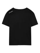T-shirt per bambino Karl Lagerfeld Kids nero con stampa grafica - Rubino Kids