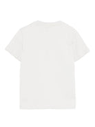 T-shirt per bambino Molo bianca con stampa skate e girocollo - Rubino Kids