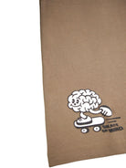 T-shirt per bambino Molo marrone con stampa grafica - Rubino Kids