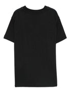 T-shirt per bambino Molo nera con stampa auto - Rubino Kids