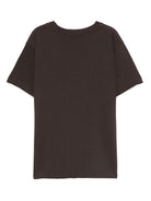 T-shirt per bambino Molo nera con stampa di orso - Rubino Kids