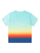 T-shirt per bambino Molo Randon azzurro con motivo smiley - Rubino Kids