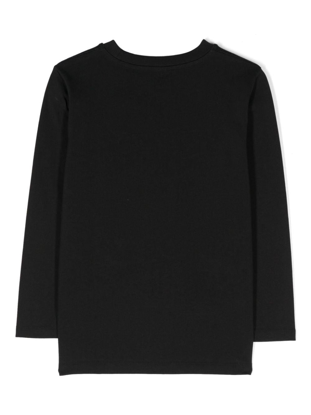 T-shirt per bambino Molo Reif nero con stampa grafica - Rubino Kids