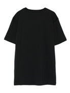 T-shirt per bambino Moschino Kids nero con stampa grafica - Rubino Kids