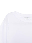 T-shirt per bambino Paolo Pecora Kids bianco con design a strati - Rubino Kids