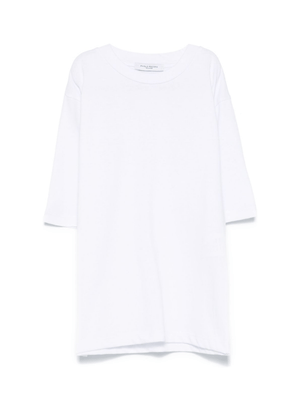 T-shirt per bambino Paolo Pecora Kids bianco con logo sul retro