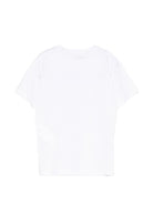 T-shirt per bambino Paolo Pecora Kids bianco con maniche corte - Rubino Kids