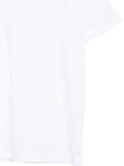 T-shirt per bambino Paolo Pecora Kids bianco con maniche corte - Rubino Kids