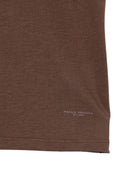 T-shirt per bambino Paolo Pecora Kids marrone con maniche corte - Rubino Kids