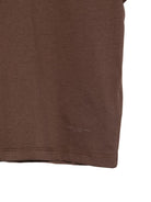 T-shirt per bambino Paolo Pecora Kids marrone con taschino - Rubino Kids