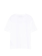 T-shirt per bambino Paul & Shark Kids bianca con logo sul davanti - Rubino Kids