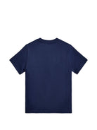 T-shirt per bambino Polo Ralph Lauren Kids blu con stampa Polo Bear - Rubino Kids
